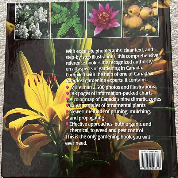 Hardcover Illustrated Gardening coffee table book - Picture 2 of 4